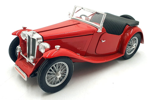 Road Signature 1/18 Scale Diecast 23426M - 1947 MG TC Midget - Red