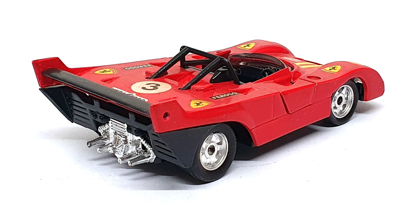 Norev Jet-Car 1/43 Scale Diecast 835 - Ferrari 008 Race Car #3 - Red