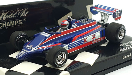 Minichamps 1/43 Scale 400 800011 F1 Lotus Ford 81 #11 Brazilian GP 1980 Andretti