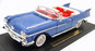 Road Signature 1/18 Scale Diecast 92158 - 1958 Cadillac Eldorado Biarritz - Blue