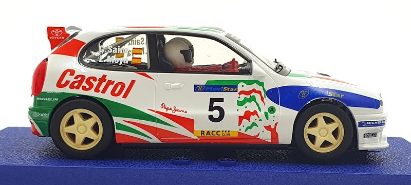 Scalextric 1/32 Scale Slot Car C2119 Toyota Corolla #5 Sainz