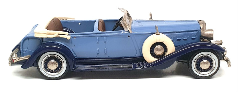 Western Models 1/43 Scale WMS37X - 1933 Chrysler Imperial Le Baron - Blue
