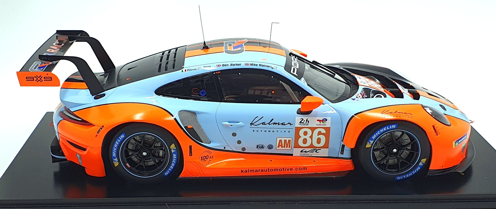 Spark 1/12 Scale 12S046 - Porsche 911 RSR Gr Racing Le Mans Gulf 2023 #86