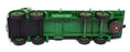 Dinky Toys 505 - Foden Flat Truck With Chains - Green REPAINT
