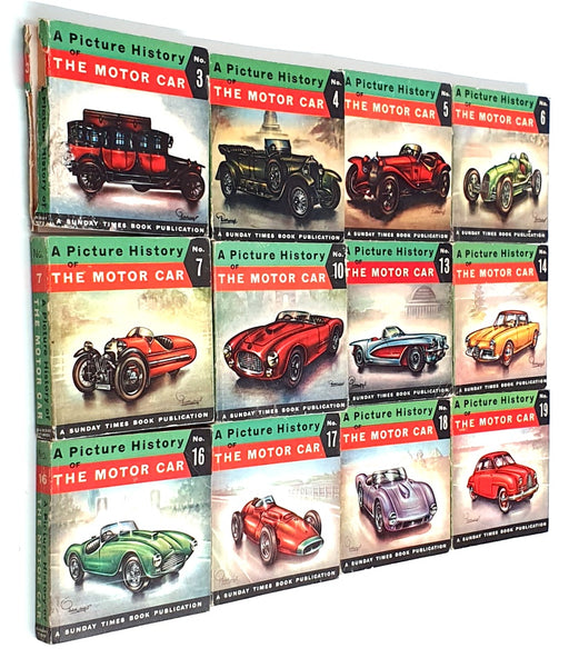 Sunday Times A Picture History Of The Motor Car 319 - 12x Small Books