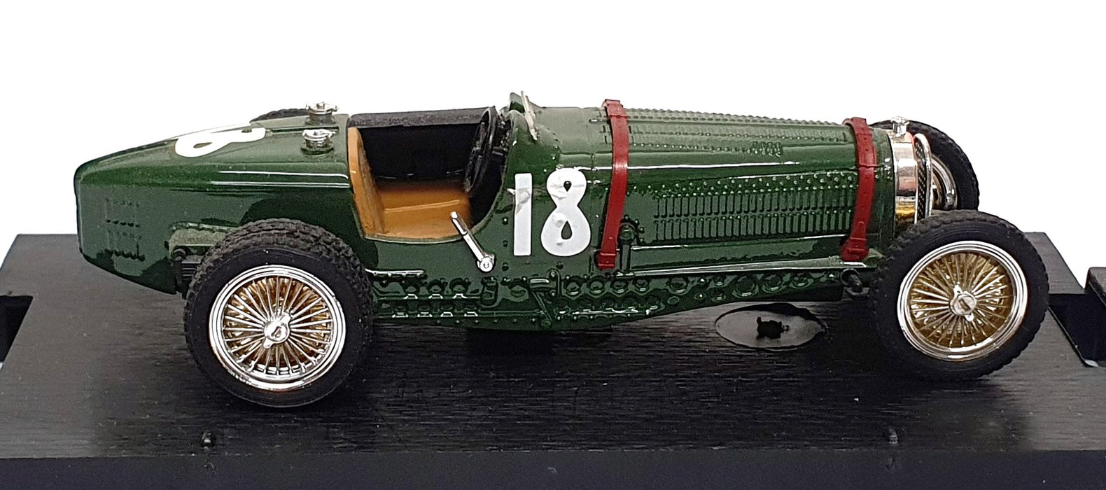 Brumm 1/43 Scale R173 - Bugatti Type 59 #18 Race Car 1933 - Green
