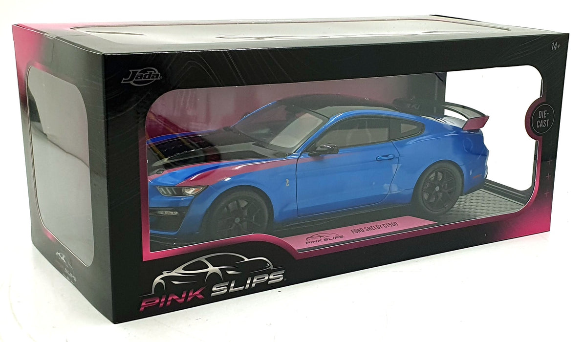 Jada Pink Slips 1/18 Scale 35723 - Ford Shelby GR500 - Blue/Pink