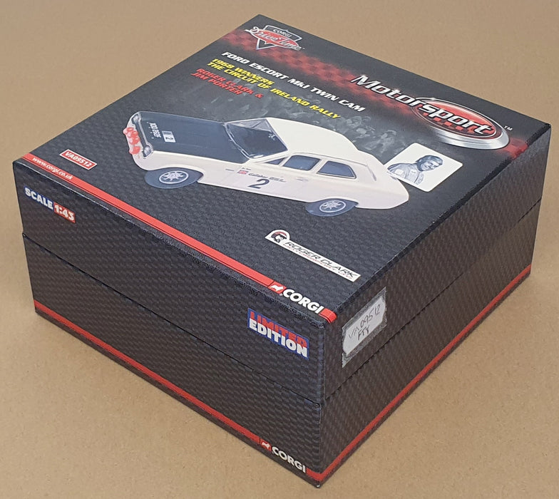 Corgi 1/43 Scale VA09512 Ford Escort Mk1 Twin Cam Ireland Rally '68 Clark/Porter