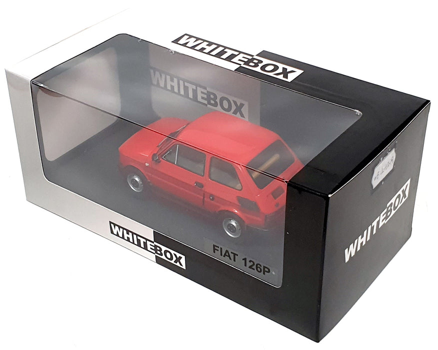 Whitebox 1/24 Scale Diecast WB124249 - Fiat 126P - Red