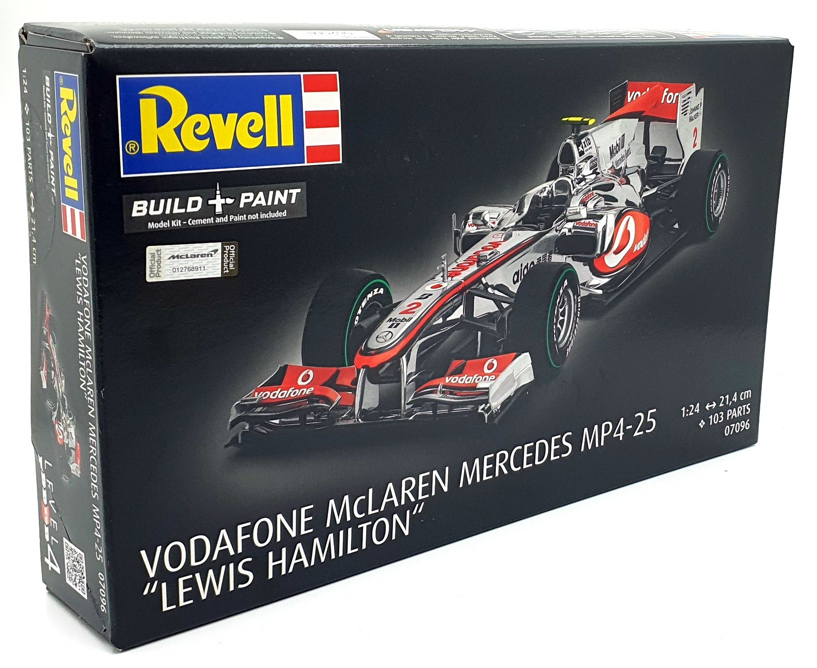 Revell 1/32 Scale Unbuilt Kit 07096 - Vodafone McLaren Mercedes MP4-25 Hamilton