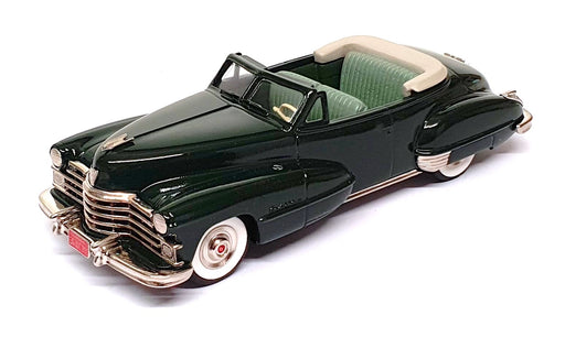 Brooklin Models 1/43 Scale BRK74 - 1947 Cadillac Convertible - Dk. Green