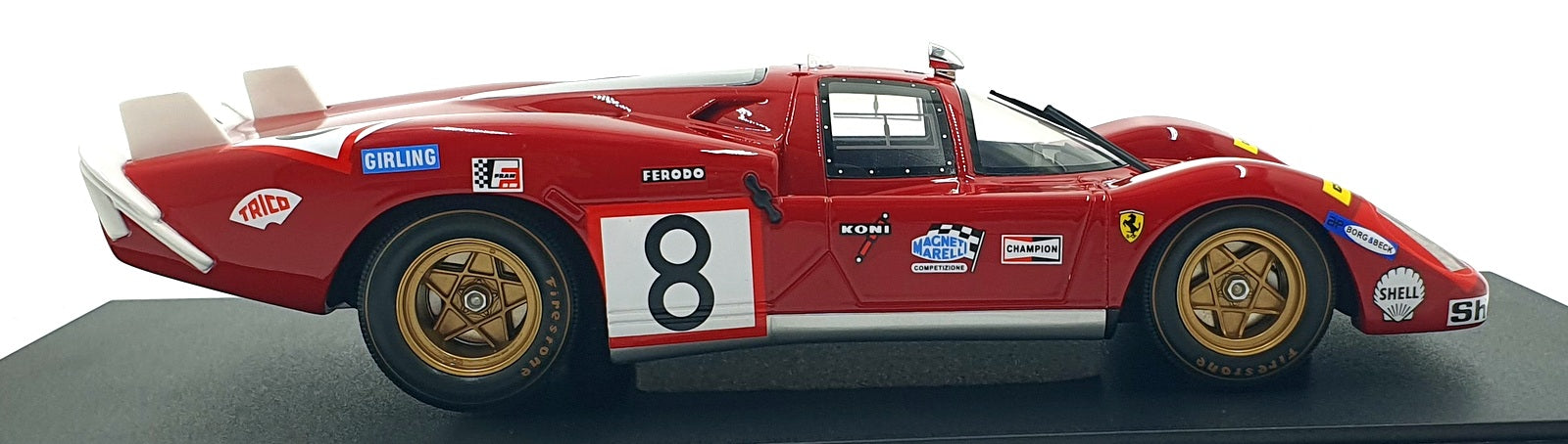 Werk83 1/18 Scale Diecast W18053003 - Ferrari 512S #8 LeMans