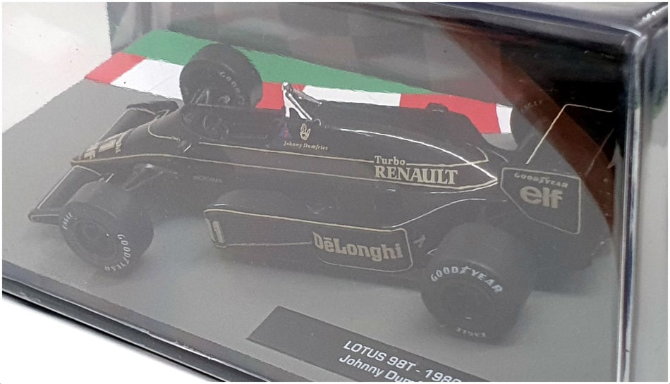 Altaya 1/43 Scale 16324B - F1 Lotus 98T 1986 #11 Johnny Dumfries