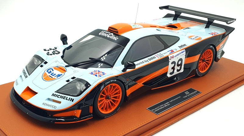 Top Marques 1/12 Scale Resin TMR1224B - McLaren F1 GTR Longtail Gulf #39 Le Mans