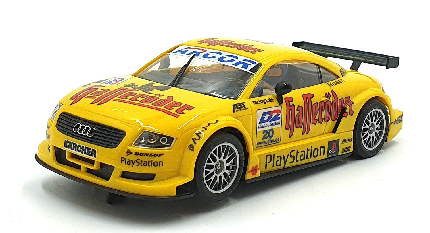 Ninco 1/32 Scale Slot Car 50246 - Audi TT Hallroder #20 Yellow