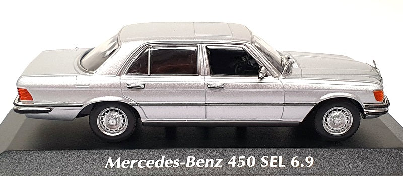 Maxichamps 1/43 Scale 940 039200 - 1976 Mercedes Benz 450 SEL 6.9 - Silver