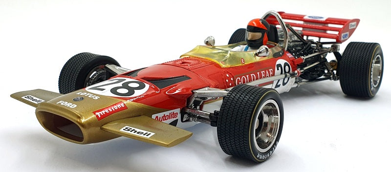 Quartzo 1/18 Scale 18221 Lotus Type 49C #28 Fittipaldi 1970 British GP LE
