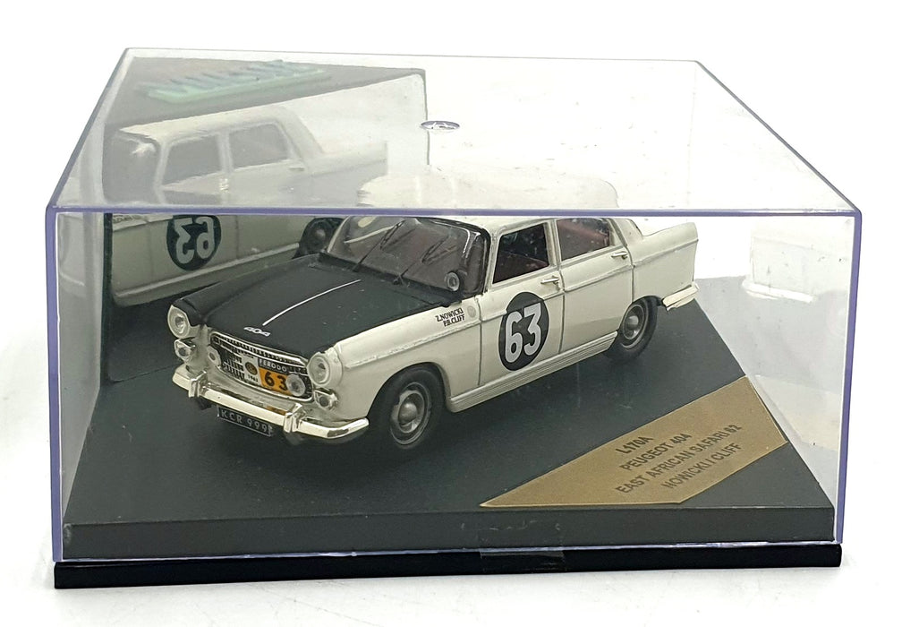 Vitesse 1/43 Scale L170A - Peugeot 404 #63 East African Safari 1962