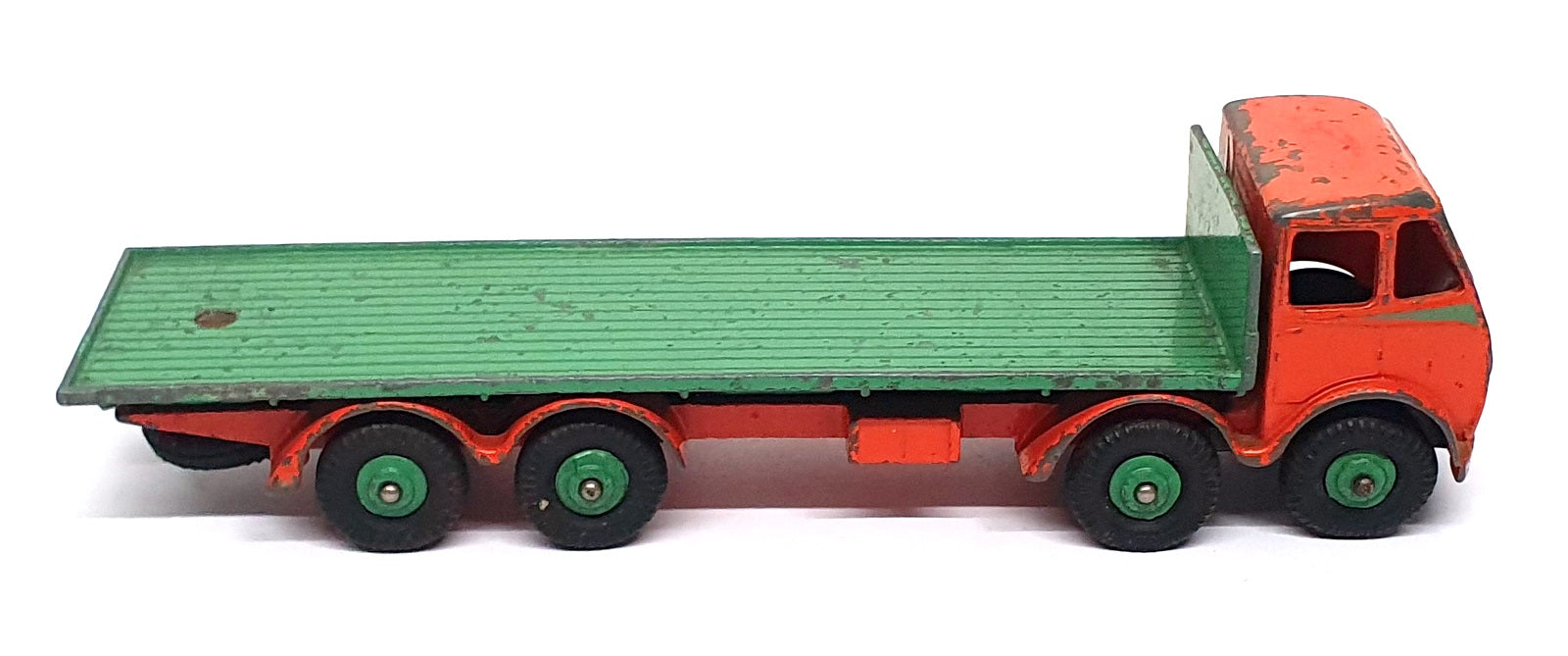 Dinky Supertoys Original Diecast 30526Z - Foden Flat Truck  - Orange/Green