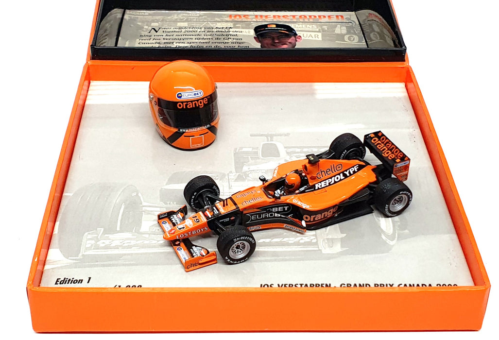 Minichamps 1/43 Scale 402 000119 - F1 Arrows A21 Canada GP 2000 J. Verstappen