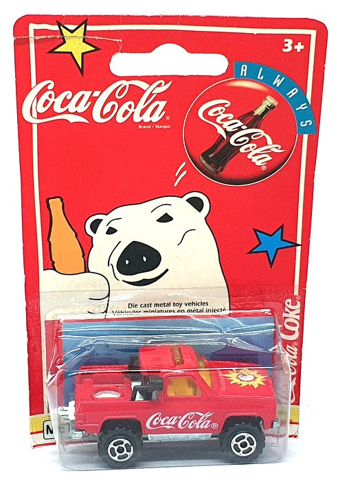 Majorette 1/62 Scale 03438610 - Chevrolet Tow Truck Coca-Cola - Red