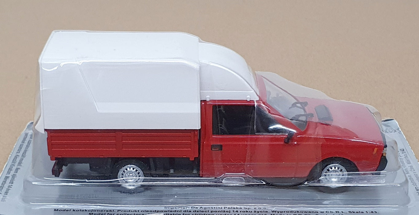 DeAgostini 1/43 Scale LN8426 - FSO Polonez Truck - Red/White