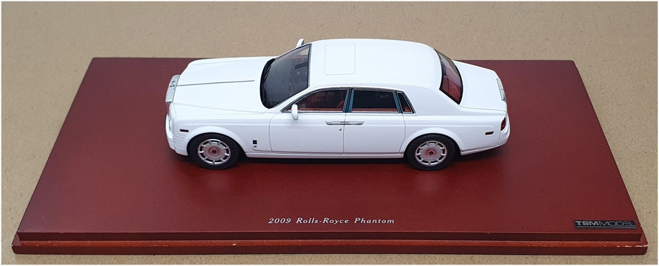 TSM 1/43 Scale TSM114324 - 2009 Rolls Royce Silver Phantom - White