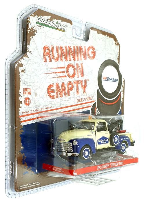 Greenlight 1/43 Scale 87010-C - 1953 Chevrolet 3100 Tow Truck