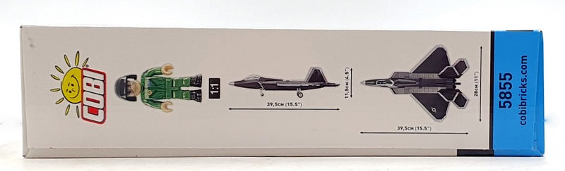 Cobi Bricks 1/48 Scale 5855 - Lockheed F22 Raptor - Armed Forces