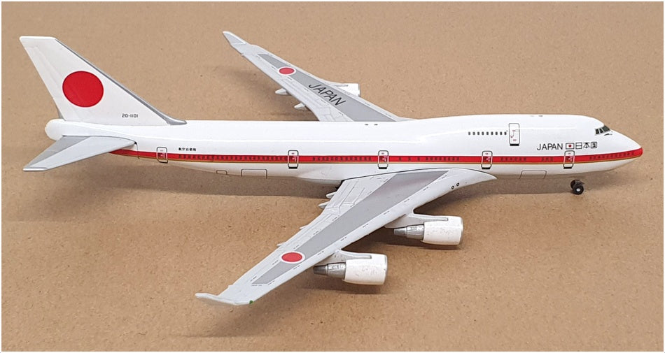 Gemini Jets 1/400 Scale GJJPG027 - Boeing 747-400 Japan Government 20-1101