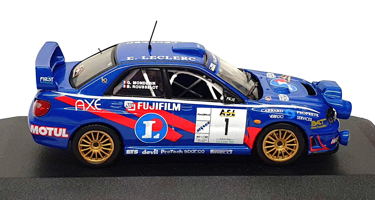 Altaya 1/43 Scale SI2002 - Subaru Impreza WRC #1 Rallye Lyon Charbonnieres 2002