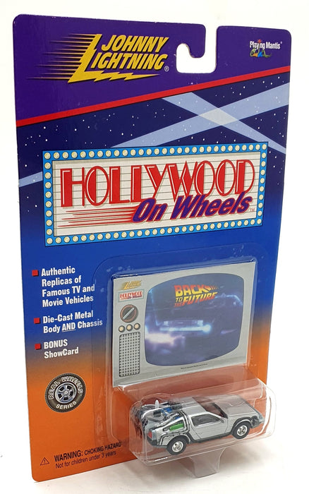 Johnny Lightning 1/64 Scale 431-01A - DeLorean Back To The Future Car Show Card