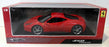 Hot Wheels 1/18 Scale diecast - T6917 Ferrari 458 Italia Rosso Red