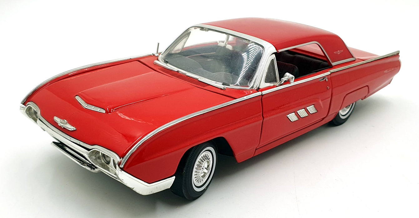 Anson 1/18 Scale Diecast 12226K - 1963 Ford Thunderbird - Red
