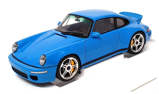 Almost Real 1/18 Scale 880202 - 2018 Porsche 911 RUF SCR - Maxico Blue