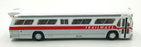 Corgi 1/50 Scale Diecast 54303 - Trailways GM 5302 Coach - White/Silver