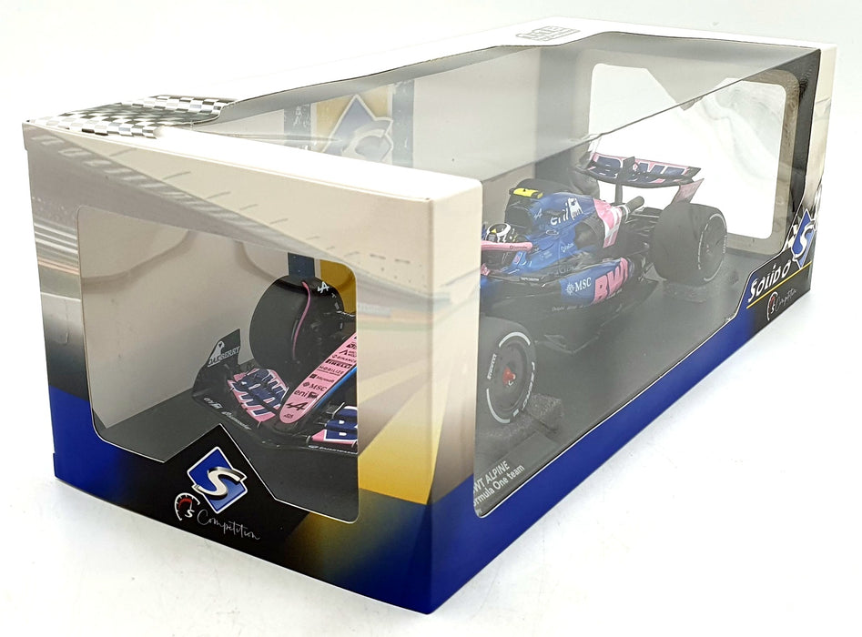Solido 1/18 Scale Diecast S1818902 - Alpine A525 #7 F1 China GP 2025 - Doohan