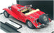 Franklin Mint 1/24 Scale DC5824 - 1935 Mercedes Benz 500K Special Roadster - Red