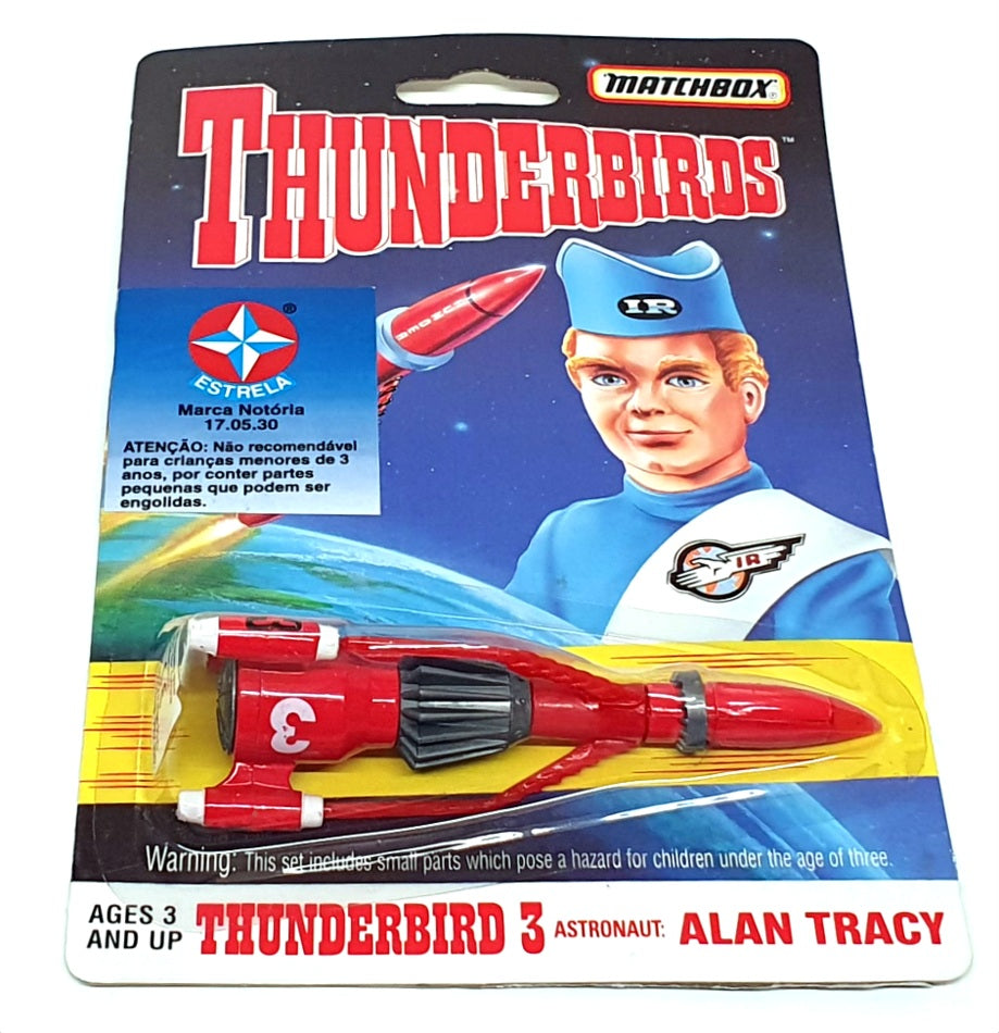Matchbox Diecast TB-003 - Thunderbird 3 Alan Tracy Thunderbirds - Red
