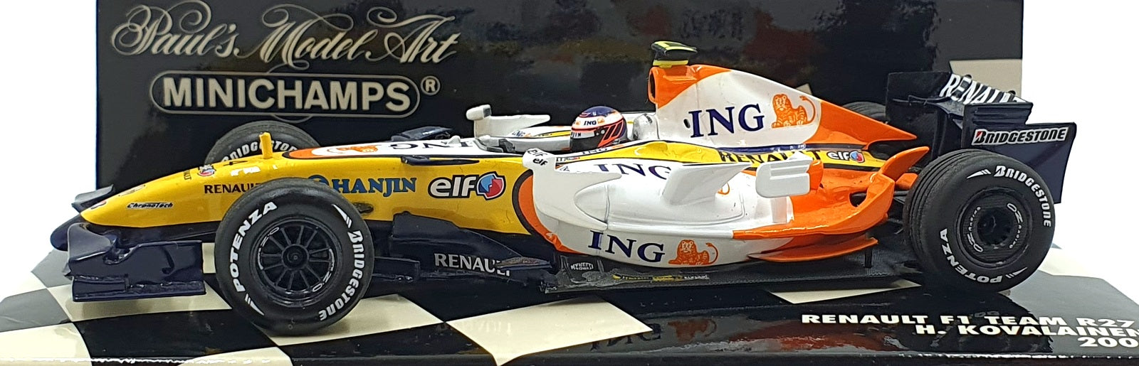 Minichamps 1/43 Scale 400 070004 - F1 Renault Team R27 #4 2007 - Kovalainen