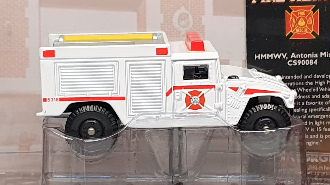 Corgi Diecast CS90084 - HMMWV Antonia Fire Dept. - White
