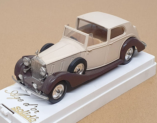 Solido 1/43 Scale Diecast 4046 - Rolls Royce Phantom - Biege/Brown
