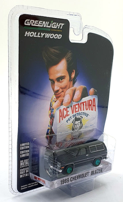 Greenlight 1/64 Scale 44880-E 1989 Chevrolet Blazer w/ Green Wheels Ace Ventura