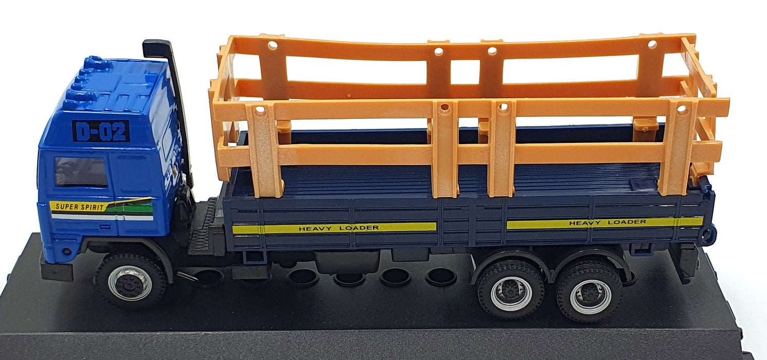 Cararama 1/60 Scale 100005G - Mercedes-Benz Construction Truck Heavy Loader Blue