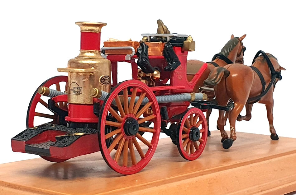 Matchbox Appx 14cm Long YSFE05-M - 1880 Merryweather Horse Drawn Fire Engine