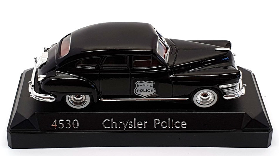 Solido 1/43 Scale Diecast 4530 - Chrysler Police Car - Black