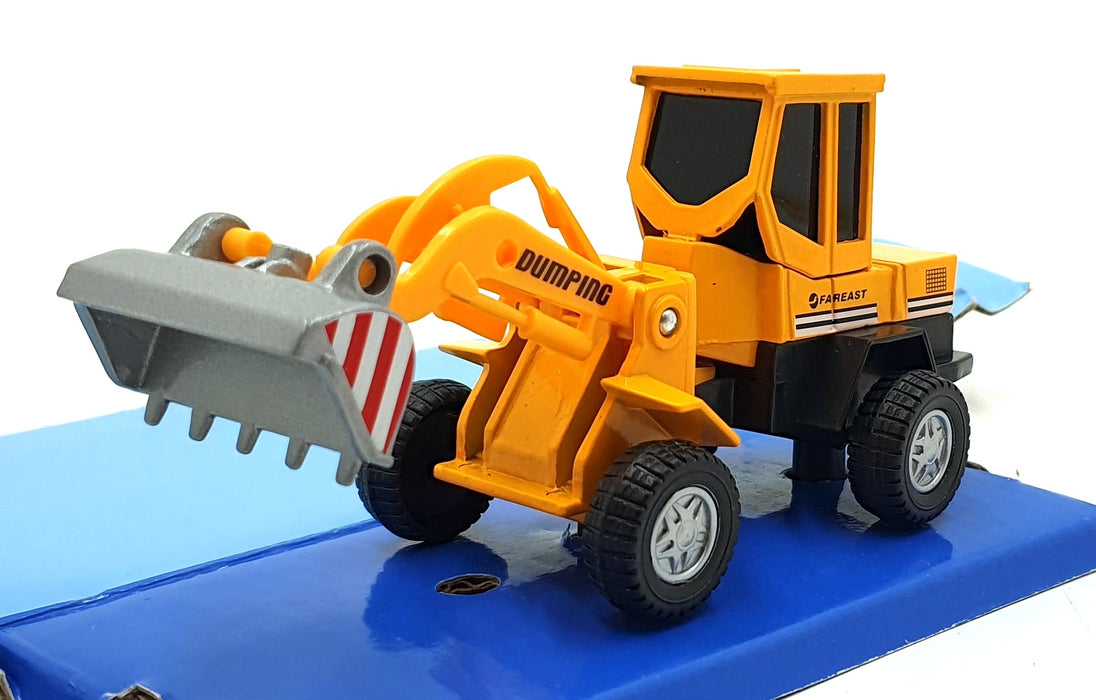 Cararama 1/43 Scale 210001B - Far East Excavator Truck - Yellow