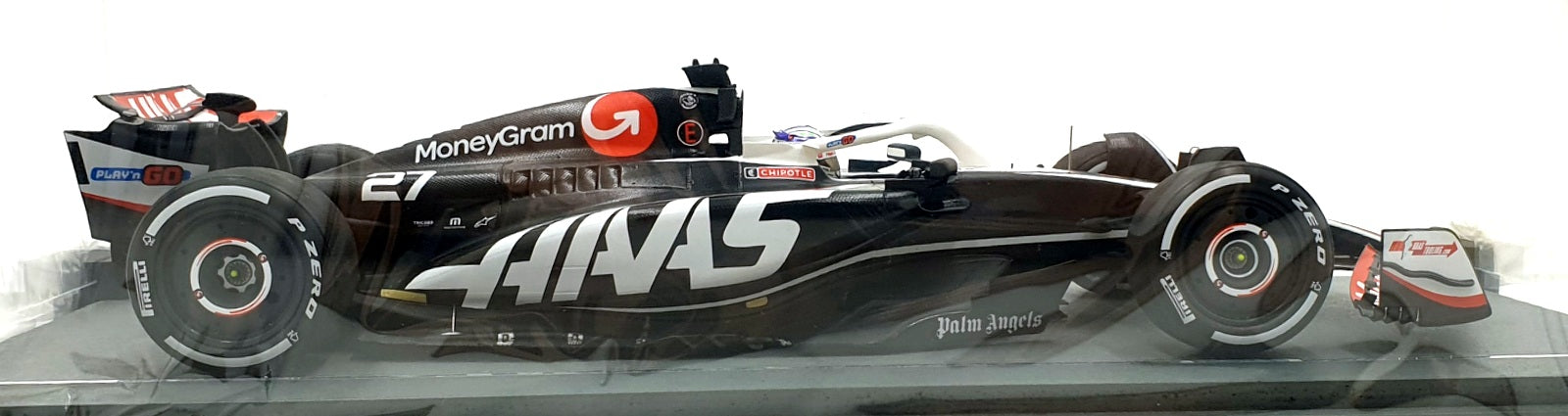 Spark 1/18 Scale 18S991 MoneyGram Haas F1 Team VF-24 #27 9th Australian GP 2024