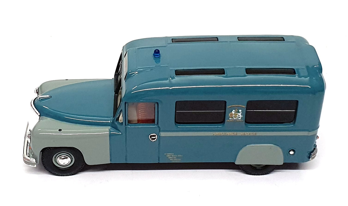 Corgi 1/50 Scale CC06303 - Daimler Ambulance/Hooper Nottingham C. C. - Blue/Grey