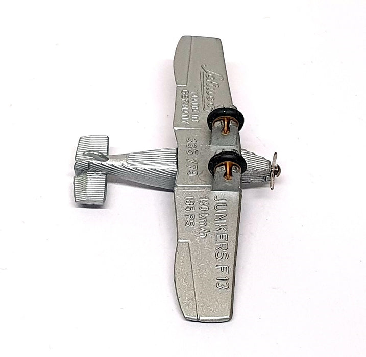 Schuco 1/600 Scale 335 779 - Junkers F13 Lufthansa Aircraft D1 - Silver